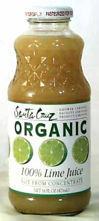 100% Lime Juice, Organic