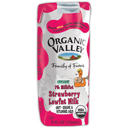 Straw Milk 1% Sngl Serv Shelf Stable