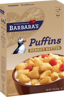 Puffins, Peanut Butter, Wheat Free