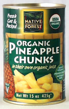 Edward & Sons Pineapple Chunks, Org