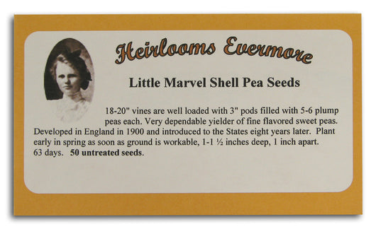 Little Marvel Shell Pea Seeds