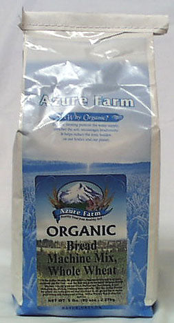 Azure Farm WW Bread Machine Mix, Org