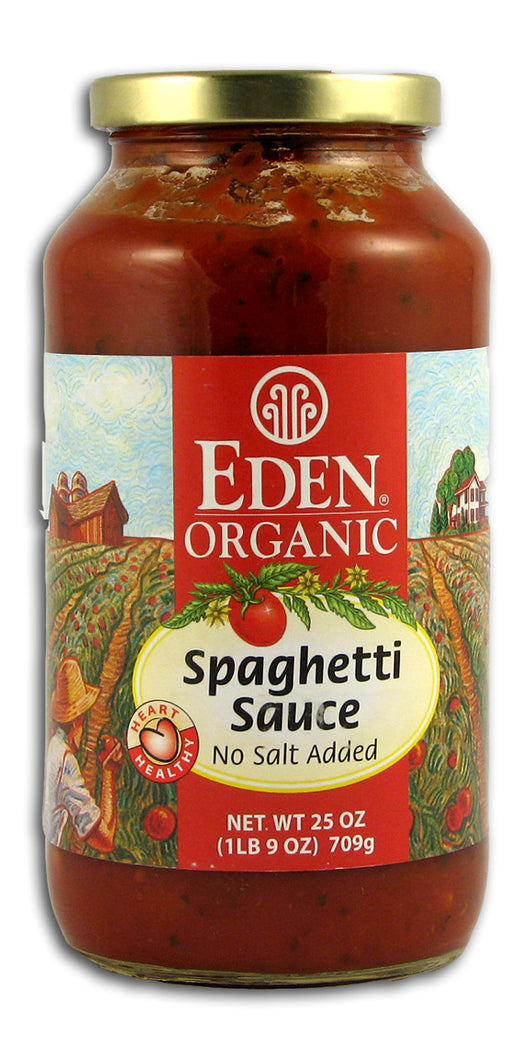 Spaghetti Sauce, No Salt, Organic