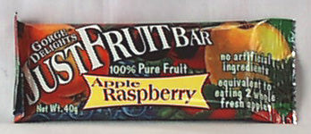 Just Fruit Bar, Apple Raspberry