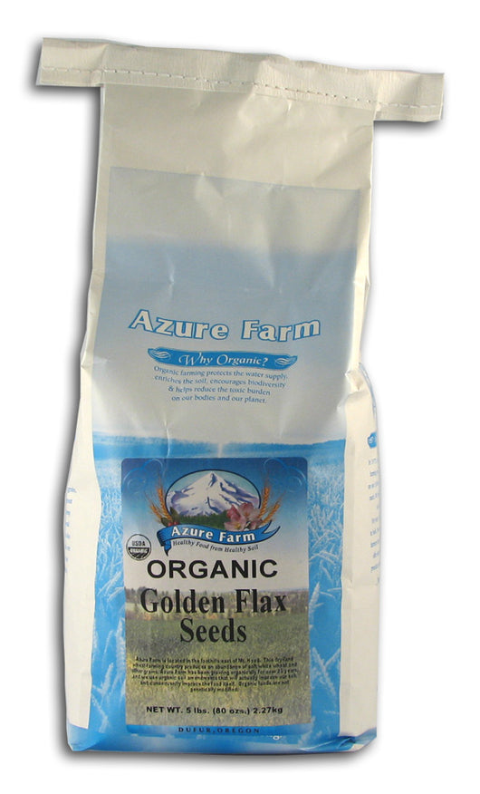 Azure Farm Golden Flax Seeds, Org