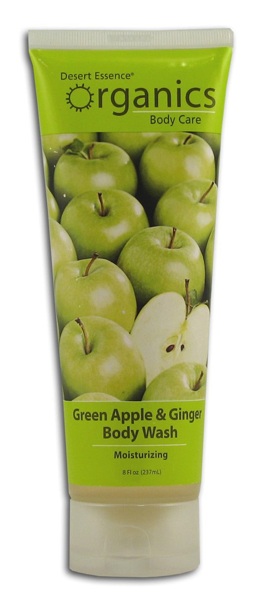 Green Apple & Ginger Body Wash, Orga
