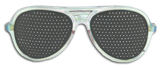 Pinhole Glasses, Adult, Blue Laser