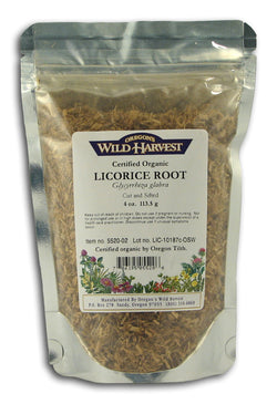 Licorice Root, Organic (Cut & Sifted