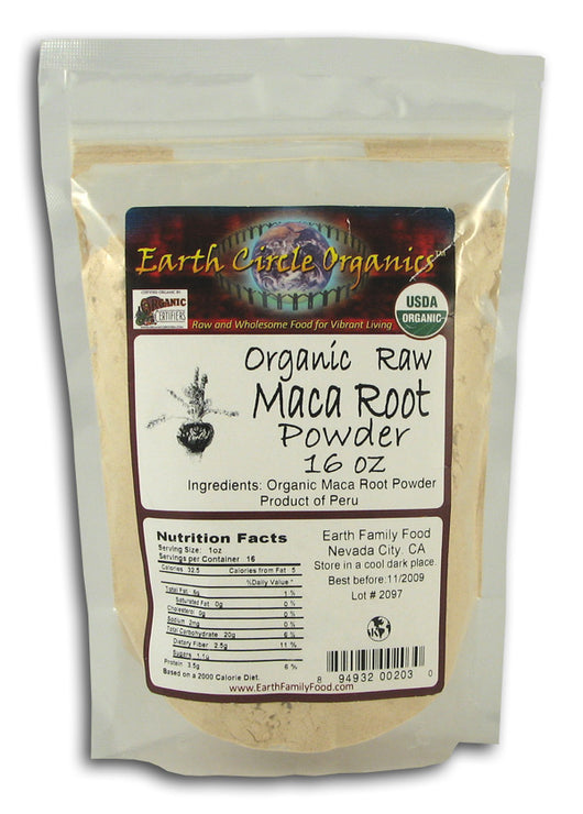 Maca Root Powder, Raw, Organic
