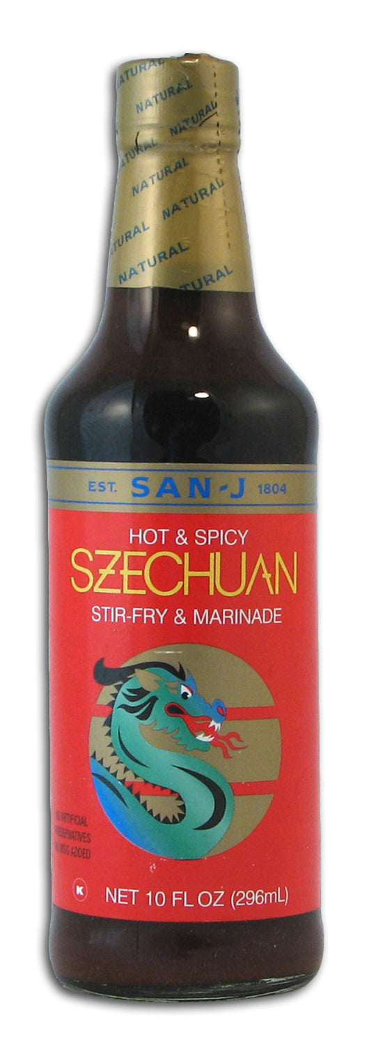 Szechuan, Hot & Spicy (stir-fry/mari