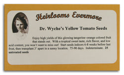 Dr. Wyche's Yellow Tomato Seeds