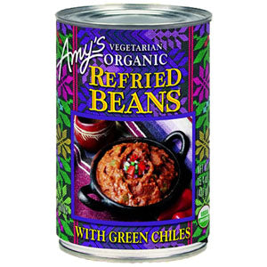 Refried Beans / Green Chiles, Org.