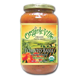 Pasta Sauce, Tomato Basil, Organic