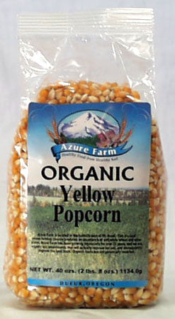 Popcorn, Yellow, Organic