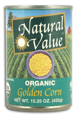 Golden Corn, Whole Kernel, Organic