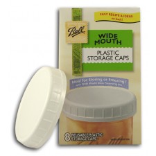 Wide Mouth Plastic Storage Caps