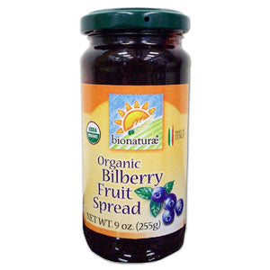 Bilberry Fruit Spread, Organic