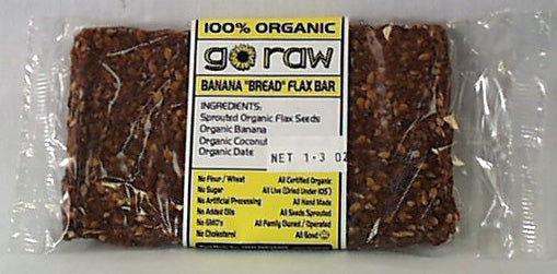 Freeland Go Raw FlaxBars,BananaBread