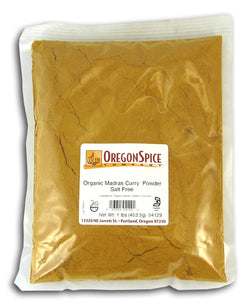 Curry Powder, Madras, Salt Free, Org