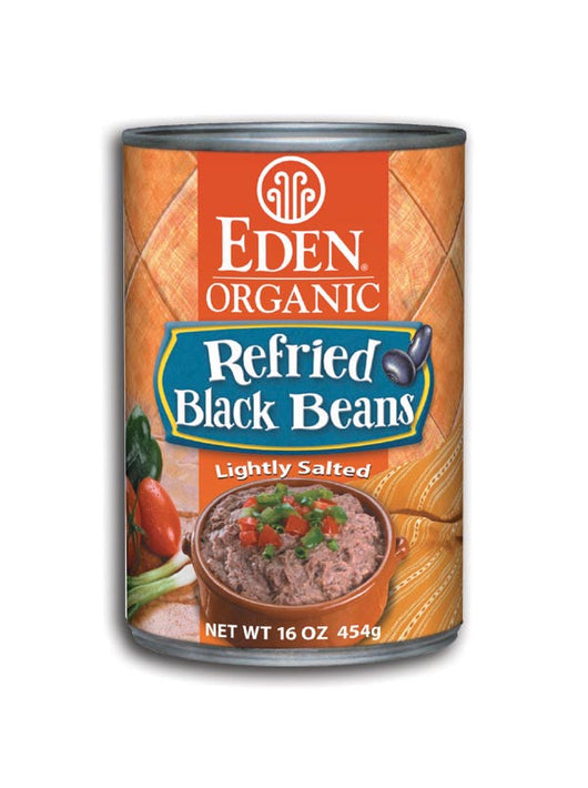 Refried Black Beans, Organic