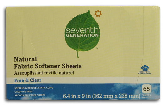 Fabric Softener Sheets, Free Clear
