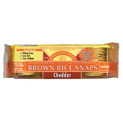Brown Rice Snaps, Cheddar