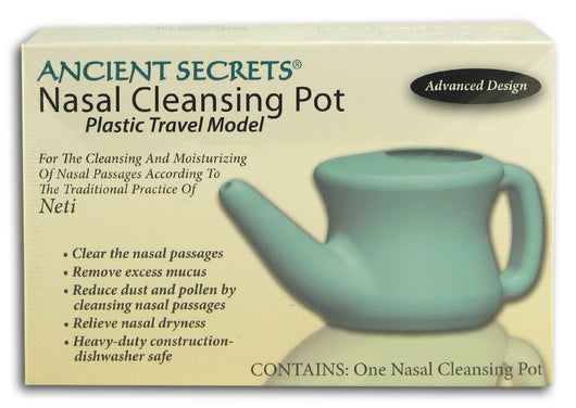 Nasal Cleansing Pot, Plastic (for tr